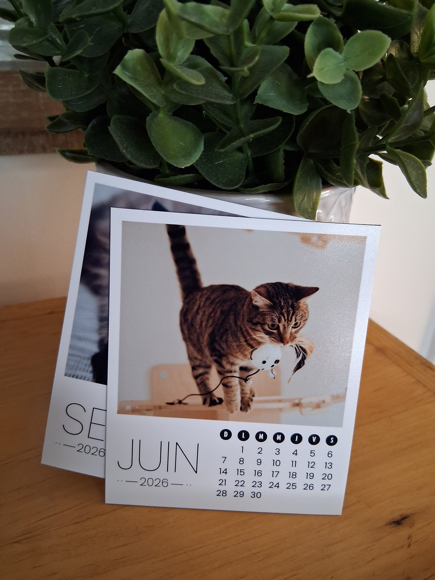 Calendrier magnétique personnalisé
