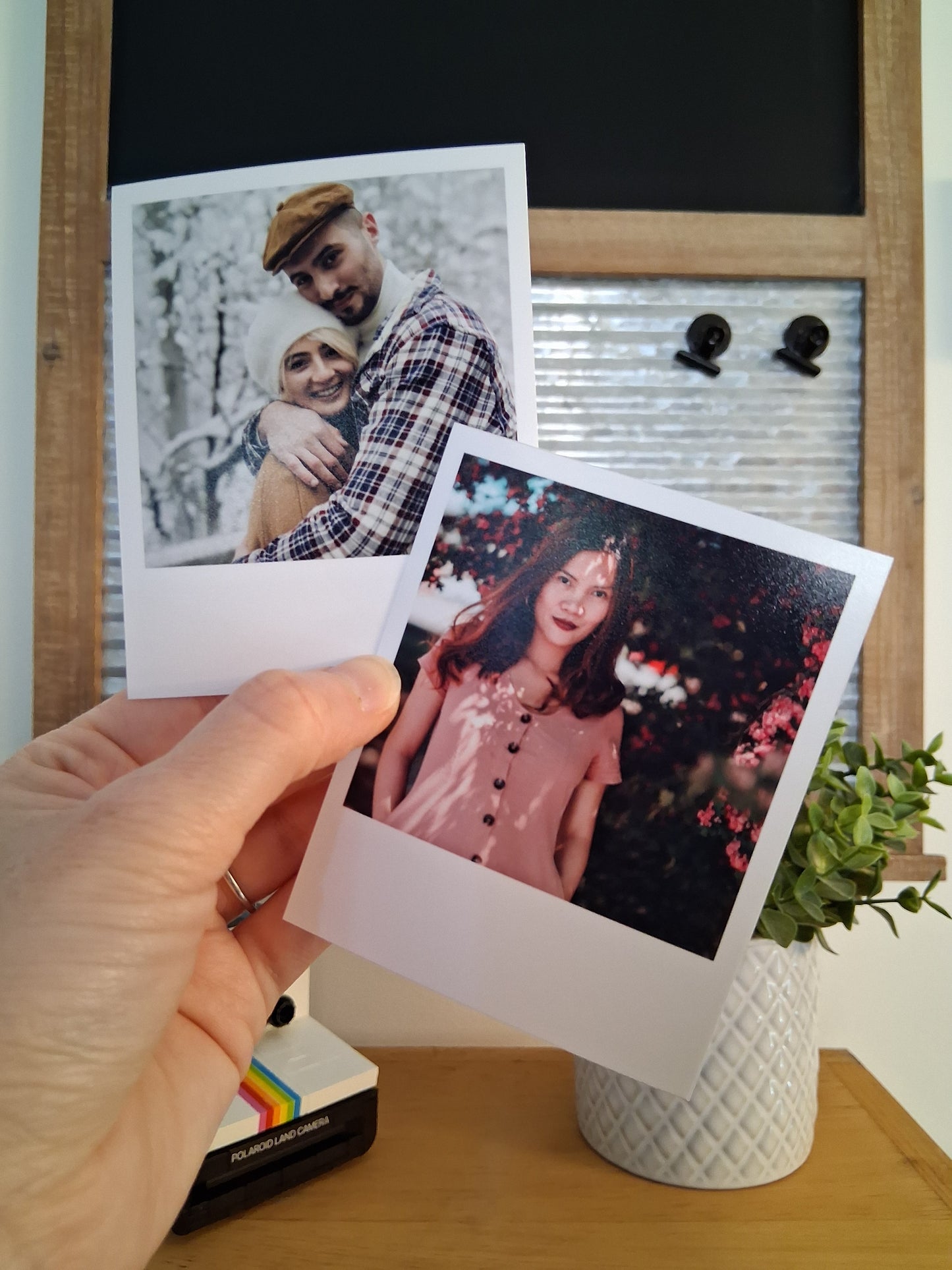 Impression photo rétro