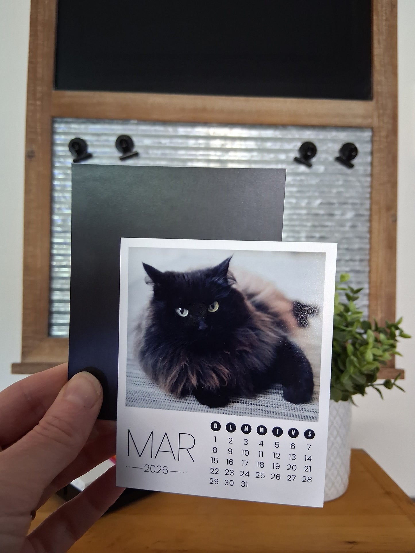 Calendrier magnétique personnalisé