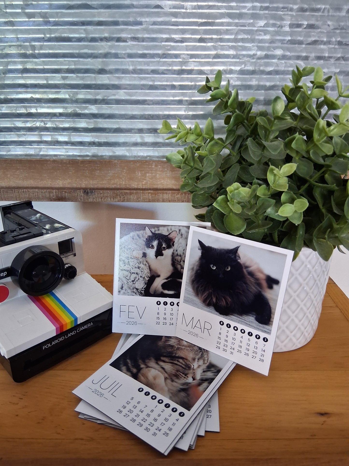 Calendrier magnétique personnalisé