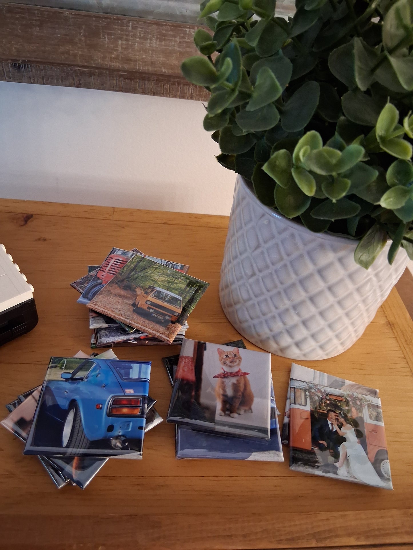 Aimant photo personnalisé 2" x 2"