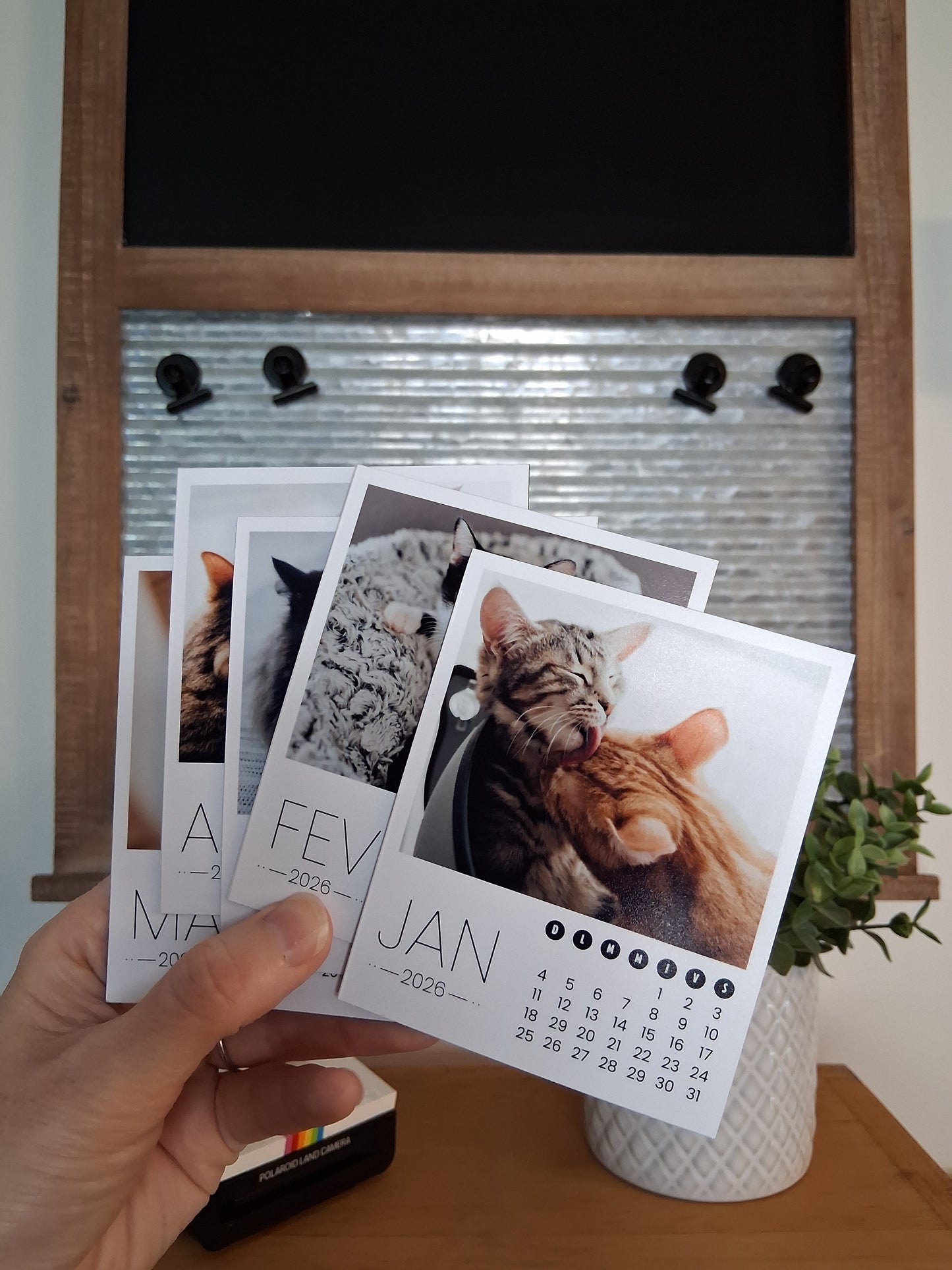 Calendrier magnétique personnalisé