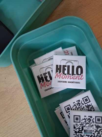 Aimant photo personnalisé 2" x 2"