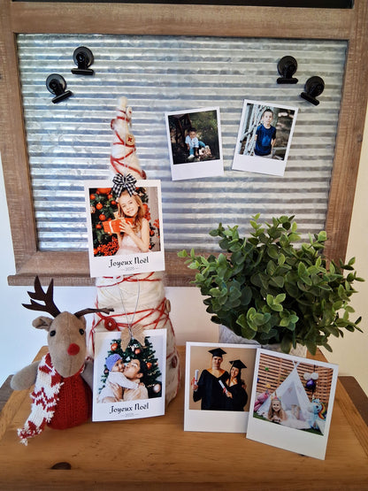 Duo rétro : aimants et ornements